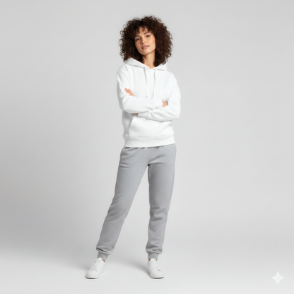 Cuffed Sweatpants - Gray