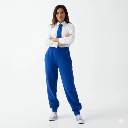Cuffed Sweatpants - Royal Blue
