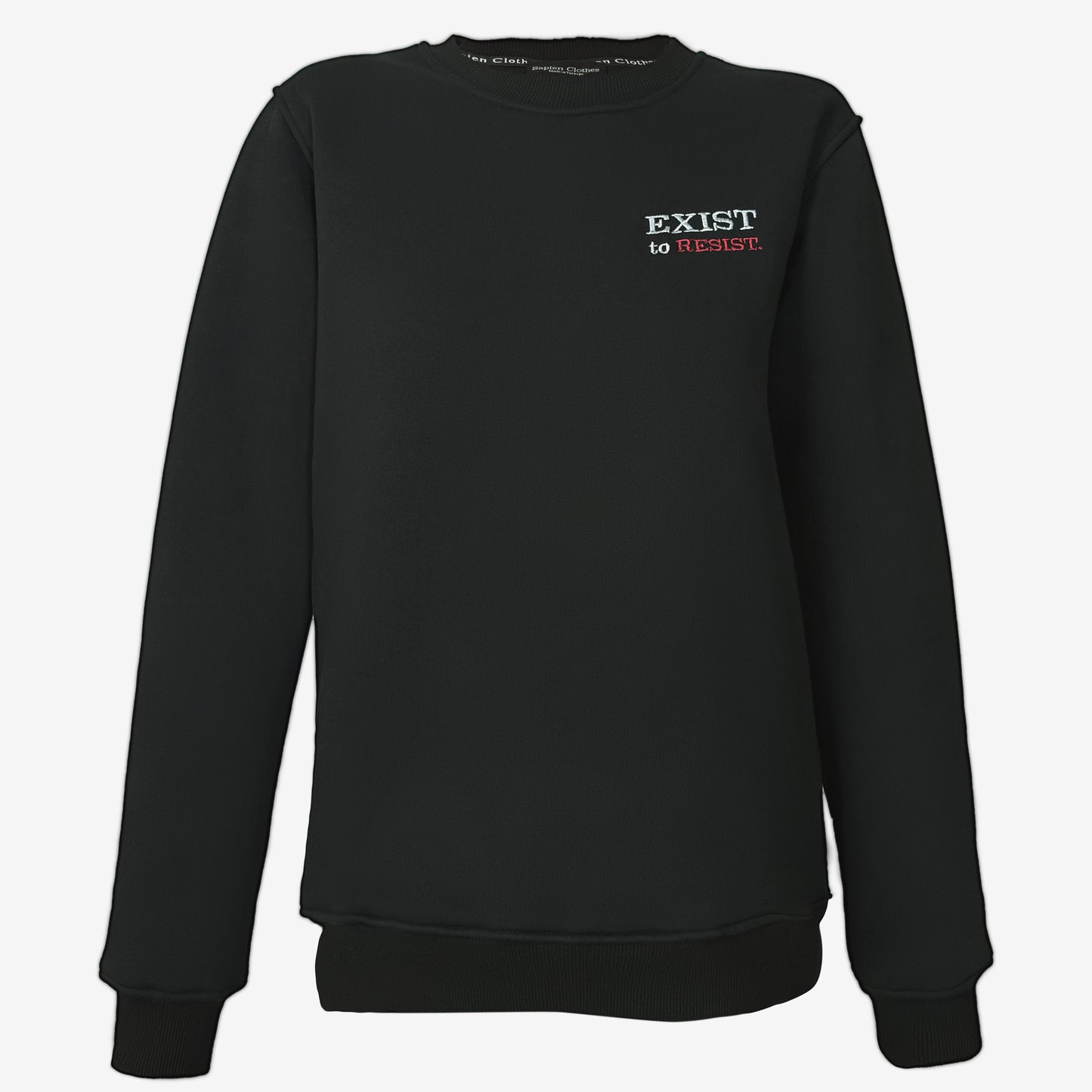 Sweatshirt Exist to Resist - Black - Unisex