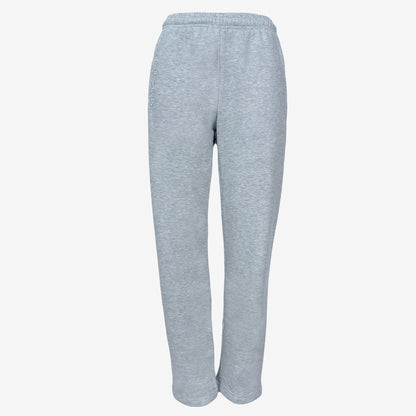 Straight-Cut Sweatpants - Gray