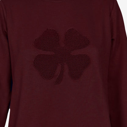 The Quadrifolium Soft Sweatshirt - Burgundy