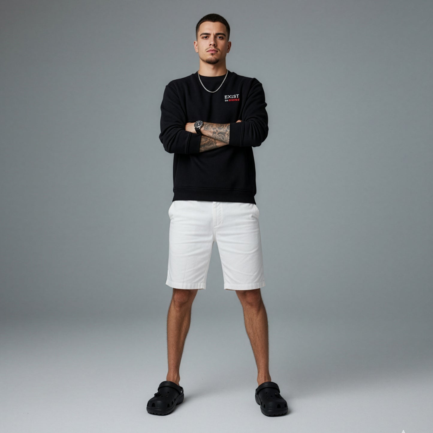 Sweatshirt Exist to Resist - Black - Unisex