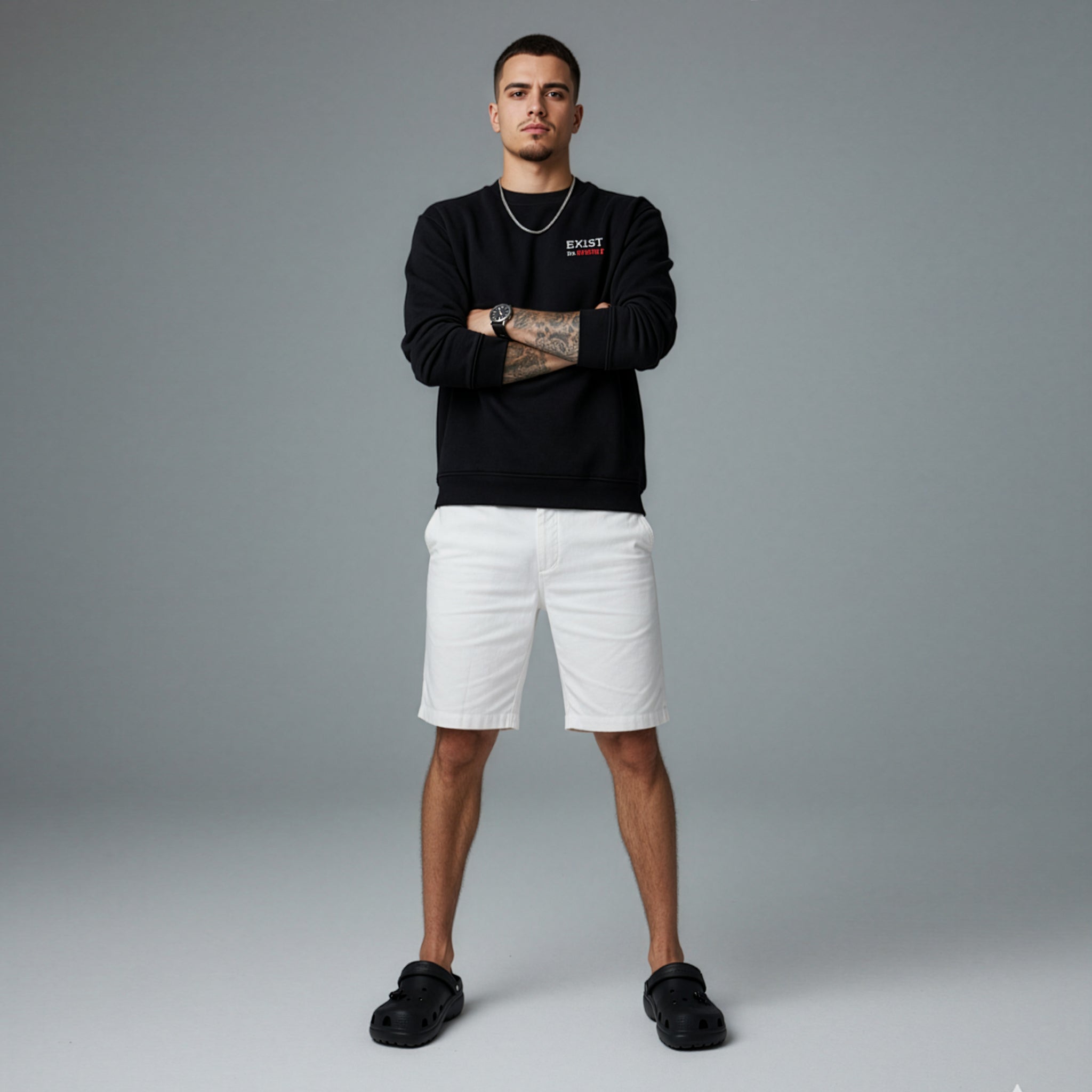 Sweatshirt Exist to Resist - Black - Unisex