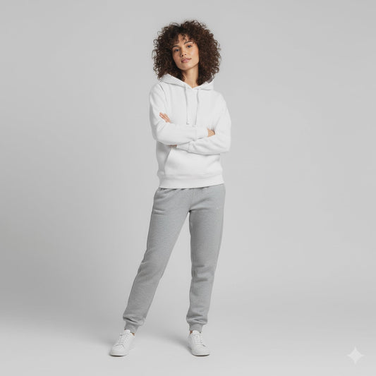 Cuffed Sweatpants - Gray