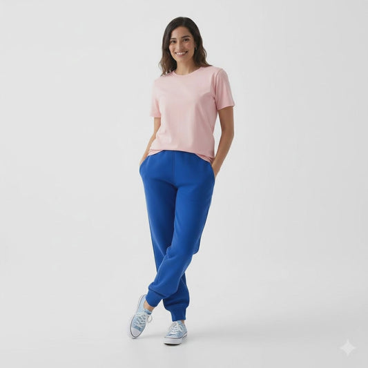 Cuffed Sweatpants - Royal Blue