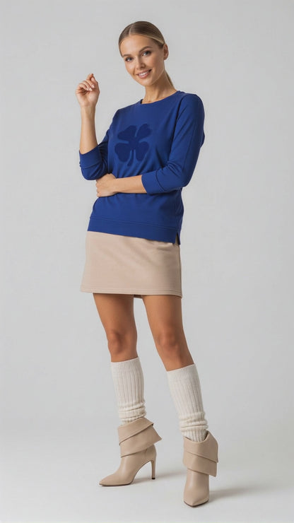 The Quadrifolium Soft Sweatshirt - Royal Blue