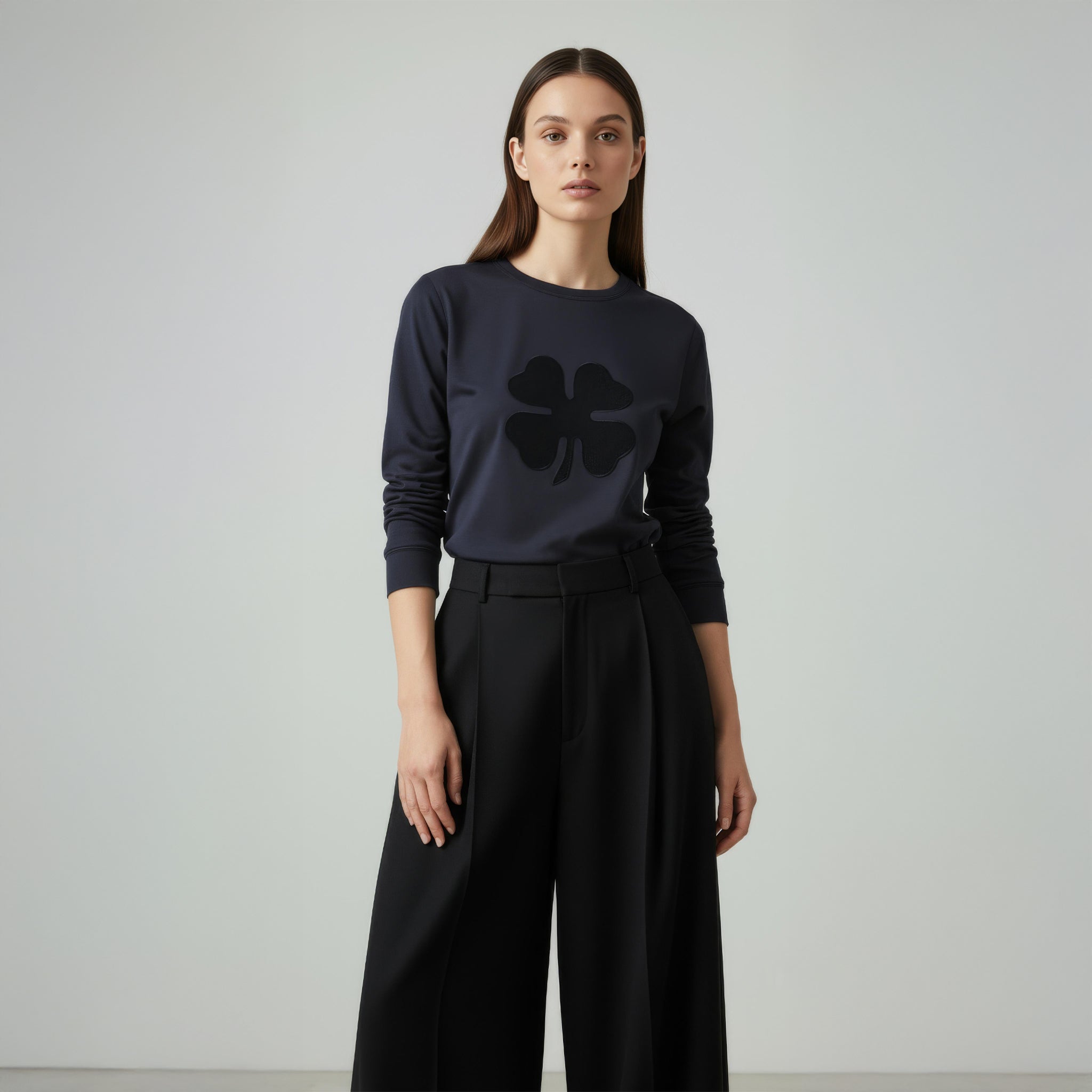 The Quadrifolium Soft Sweatshirt - Black
