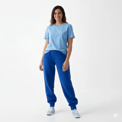 Cuffed Sweatpants - Royal Blue