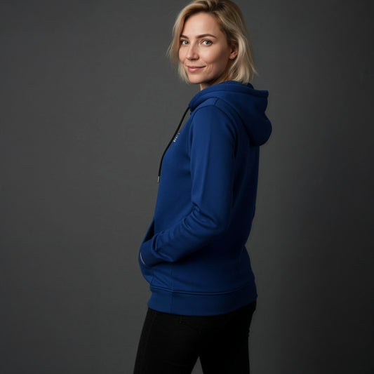 Zip-Up Hoodie Ego Hacker – Royal Blue - Unisex